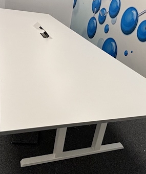 Stół konferencyjny 480x140 biały 2 modułowy