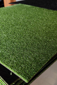 Wykładzina dywanowa Interface pętelka zielony