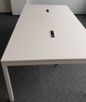 Stół konferencyjny biały 280x140