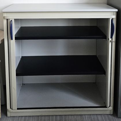 Szafa STEELCASE 2,5OH metalowa szer. 100cm szara roleta - zdjęcie główneSzafa STEELCASE 2,5OH metalowa szer. 100cm szara roleta - zdjęcie główne