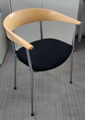 Krzesło Bondo czarne brzoza - zdjęcie główneKrzesło Bondo czarne brzoza - zdjęcie główne