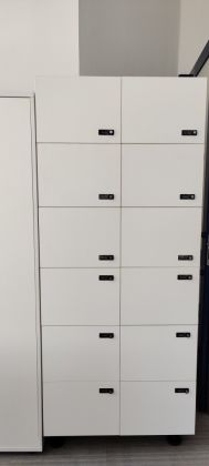 Lockers 2 x h6, biały - zdjęcie główneLockers 2 x h6, biały - zdjęcie główne
