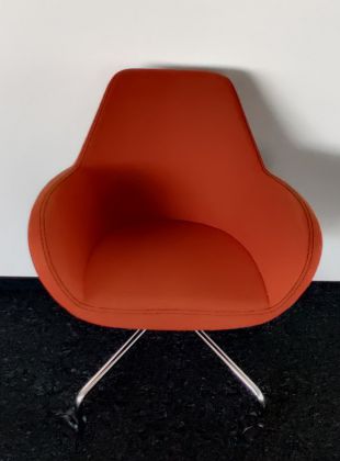 Krzesło konferencyjne ProfiM Fan pomarańczowe - zdjęcie główneKrzesło konferencyjne ProfiM Fan pomarańczowe - zdjęcie główne