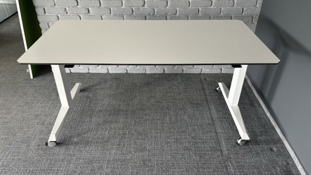 Stół konferencyjny składany biały VANK 160x80 - zdjęcie główneStół konferencyjny składany biały VANK 160x80 - zdjęcie główne