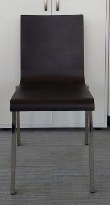 Krzesło PEDRALI wenge, chrom - zdjęcie główneKrzesło PEDRALI wenge, chrom - zdjęcie główne