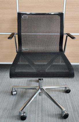 Krzesło konferencyjne ICF Stick Chair czarne chrom - zdjęcie główneKrzesło konferencyjne ICF Stick Chair czarne chrom - zdjęcie główne