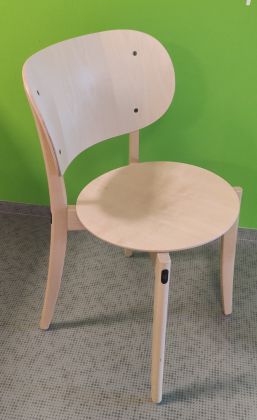 Krzesło do kantyny KINNARPS sklejka okrągłe oparcie - zdjęcie główneKrzesło do kantyny KINNARPS sklejka okrągłe oparcie - zdjęcie główne