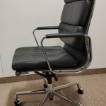 Fotel obrotowy VITRA EAMES EA219 skóra