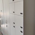 Lockers 3 x h6, biały