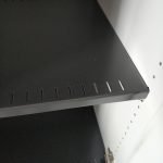 Szafa K&N 3OH biała, szer. 80 cm, top dębowy