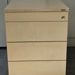 Kontener Mikomax 4 szuflady brzoza