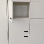 Lockers 2 x h6, biały