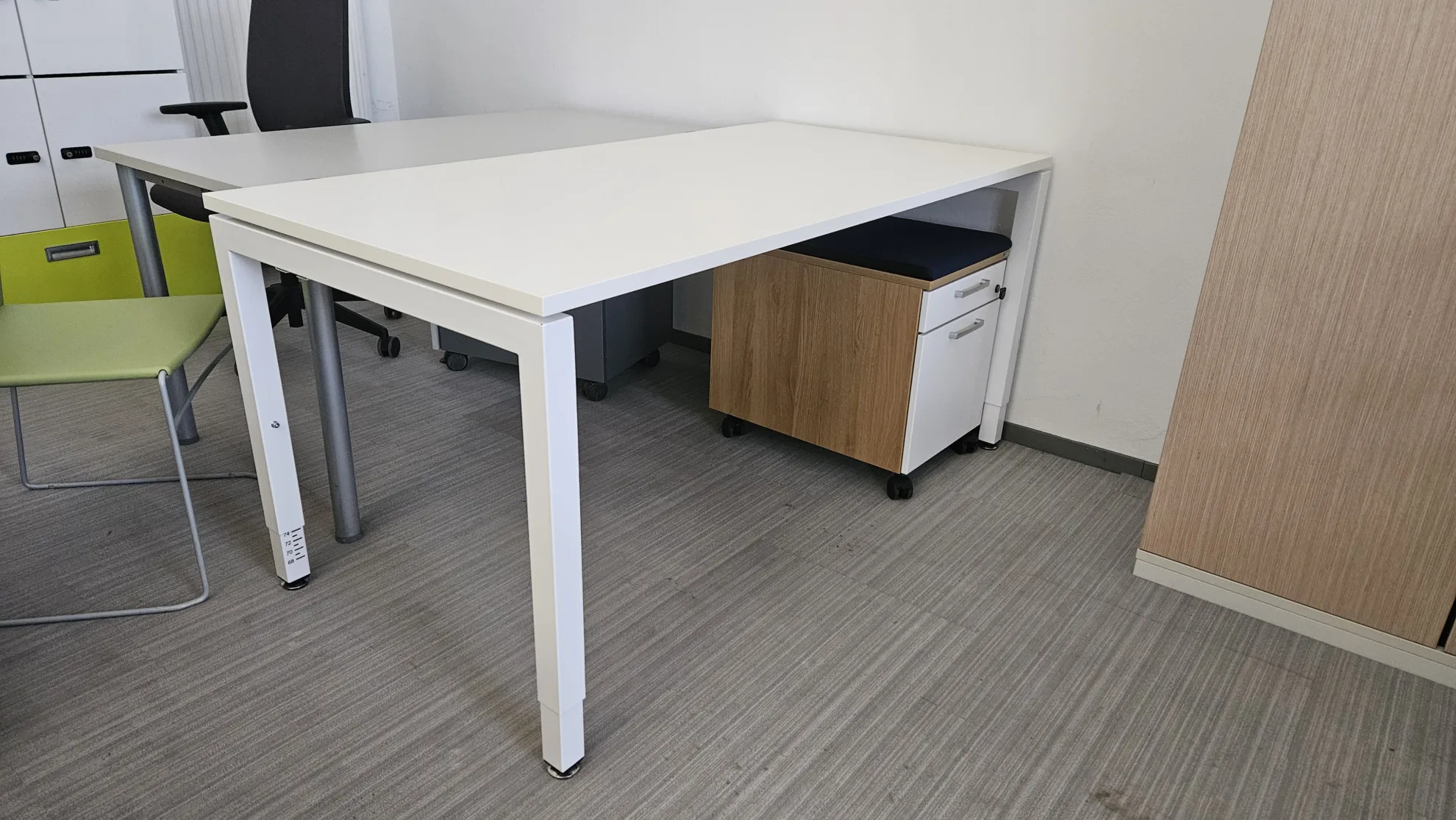Biurko JFM 160x80 białe NOWY blat