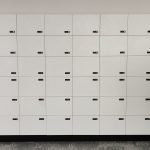 Lockers 3 x h6, biały