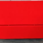 Sofa Softline wysoka 80x220 czerwona