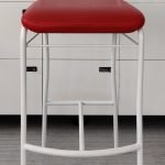 Hocker RETRO PRL biało-czerwony
