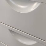 Kontener IKEA 3-szuflady metalowy biały