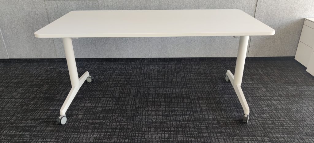 Stół Steelcase Fliptop Twin 160x80 biały składany