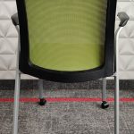 Krzesła konferencyjne Steelcase Reply zielone