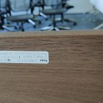 Stół mobilny BENE orzech 180x90 (uszkodzenia blatu)