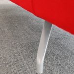 Sofa Softline wysoka 80x220 czerwona