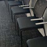 Krzesło konferencyjne Vitra Meda czarne