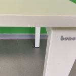 Biurko BENE 100x80 białe BEZ wysuwu