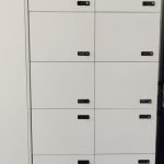 Lockers 2 x h6, biały