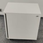 Kontener Mikomax 4 szuflady biały piórnik kółka