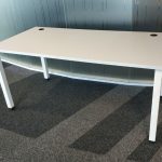 Biurko FURNIKO P-square 160x80 białe