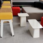 Stolik kawowy VITRA SIDE TABLE 40x40 metalowy