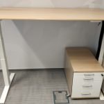 Biurko K&N 180x80/90 elektryczne, dąb