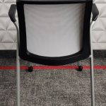 Krzesła konferencyjne STEELCASE Reply szare kółka