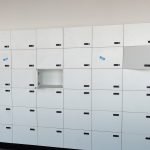 Lockers 3 x h6, biały