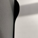 Bench 2-os. Narbutas 160x80 biały z szarą ścianką