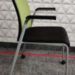 Krzesła konferencyjne Steelcase Reply zielone
