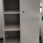 Szafa KINNARPS 3OH szer. 80 cm biała drzwi przesuwne