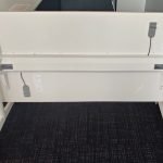 Stół Steelcase Fliptop Twin 160x80 biały składany