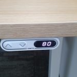 Bench 2-os. elektryczny FURNIKO 140x70(66) dąb bielony LINAK