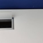 Biurko Mikomax AQ 160x80 białe szare mediabox