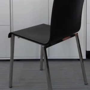 Krzesło PEDRALI wenge, chrom