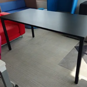 Biurko/stół Maro 160x80 czarne nogi czarna