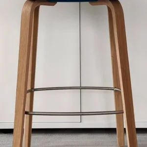 Hocker tapicerowany MUUTO VISU niebieski