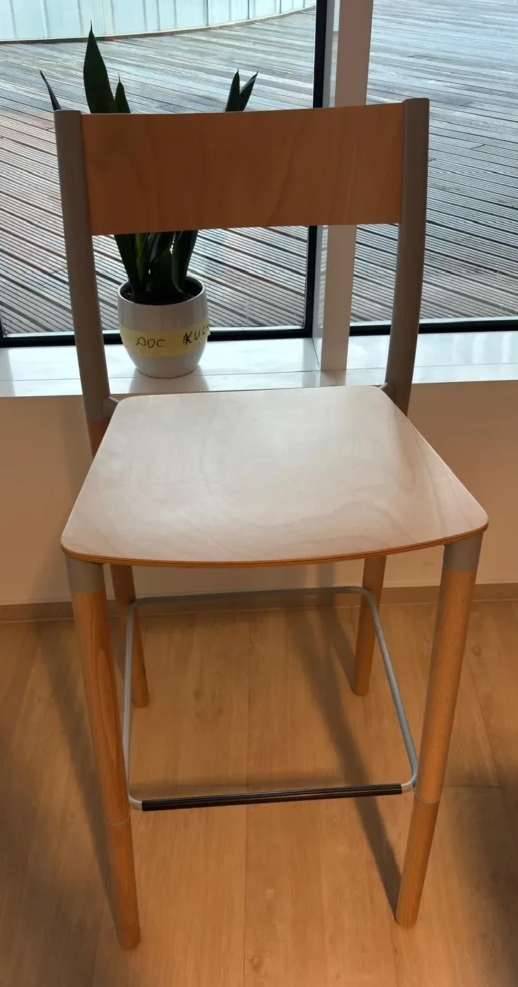 Hocker kuchnia Allermuir drewno szare