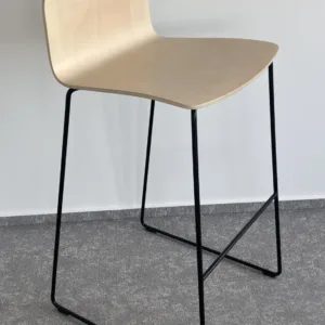 Hocker sklejka baza czarna