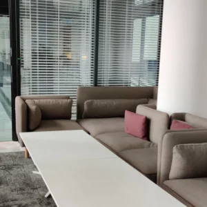 Stolik kawowy BENE 125x80 cm biały,  biały krzyżak