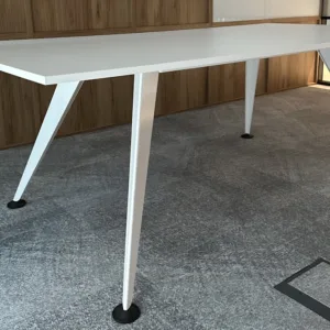 Stół konferencyjny HW biały 200x100