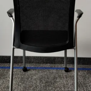 Krzesła konferencyjne Steelcase Reply czarne