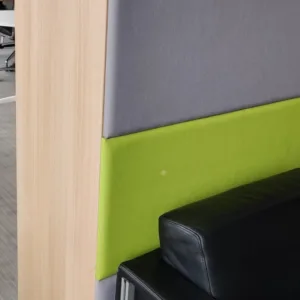 Szafa FURNIKO 3OH lockers 12 z donicą 140 cm korpus dąb fronty białe zamek szyfrowy