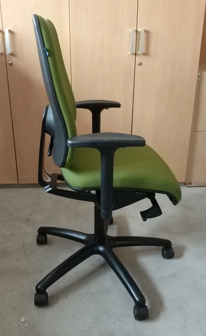 Fotel obrotowy MARTELA Onda zielony